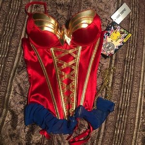 Wonder Woman bustier NWT